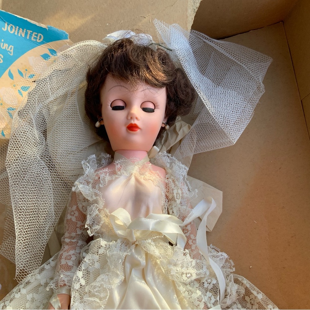 Vintage Your Dream Bride By Eugene Doll Co 1960 - Picture 16 of 16
